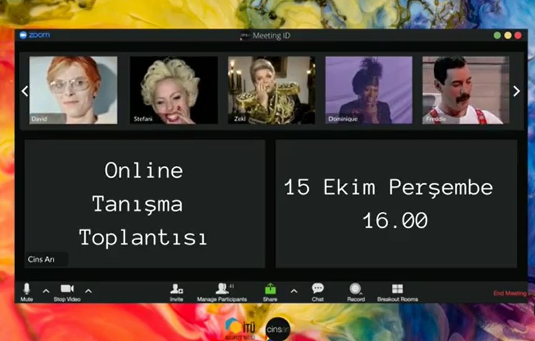 Cins Arı’dan online tanışma toplantısı Kaos GL - LGBTİ+ Haber Portalı