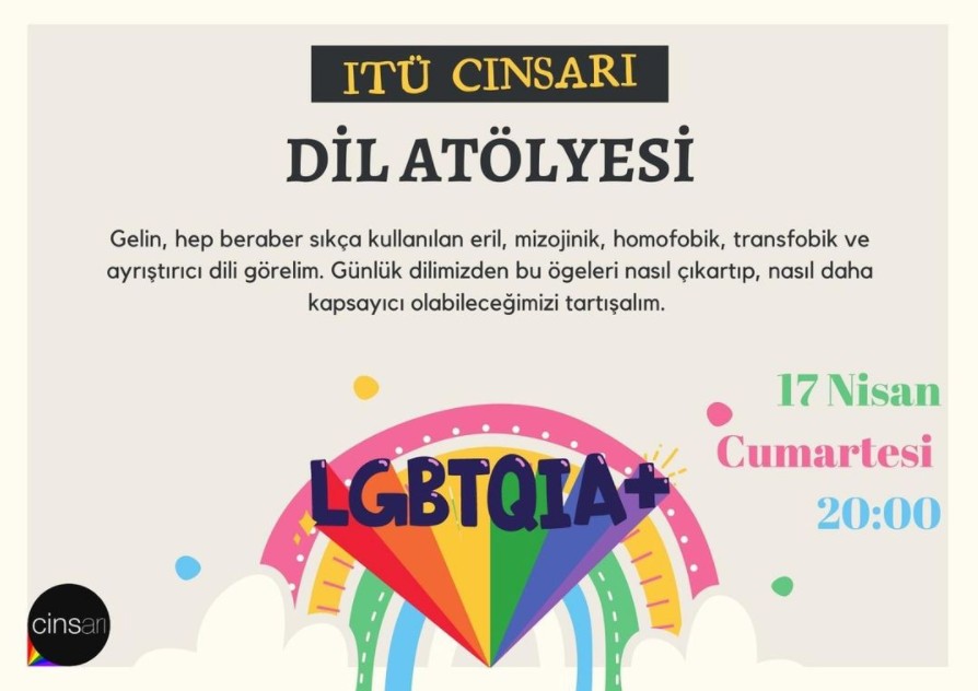 CinsArı’dan Dil Atölyesi Kaos GL - LGBTİ+ Haber Portalı