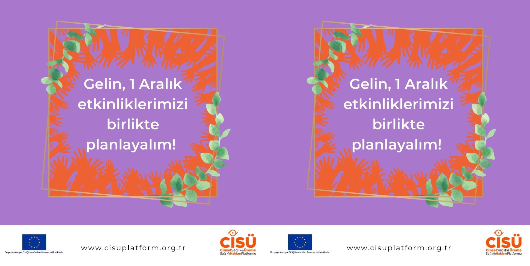CİSÜ, 1 Aralık etkinliklerini planlamak için buluşmaya çağırıyor Kaos GL - LGBTİ+ Haber Portalı