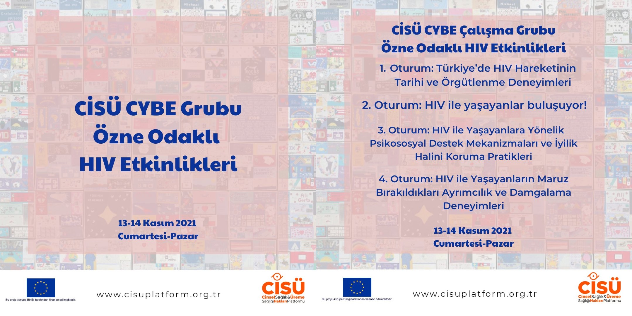 CİSÜ Platformu’ndan “Özne Odaklı HIV Etkinlikleri” Kaos GL - LGBTİ+ Haber Portalı