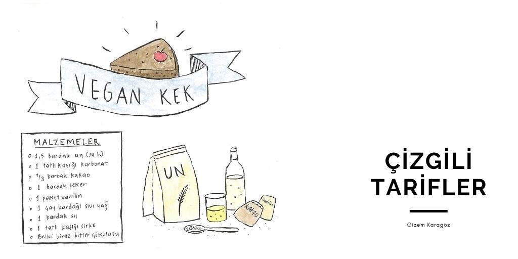 Çizgili tarifler: Vegan kek | Kaos GL - LGBTİ+ Haber Portalı