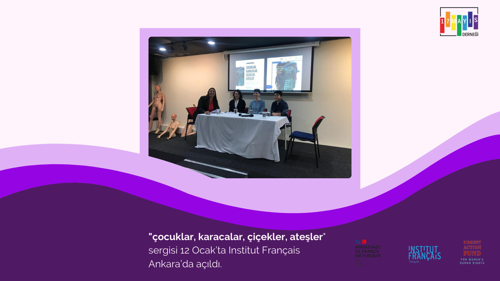 “çocuklar, karacalar, çiçekler, ateşler” sergisi 12 Ocak’ta yeniden açıldı! Kaos GL - LGBTİ+ Haber Portalı