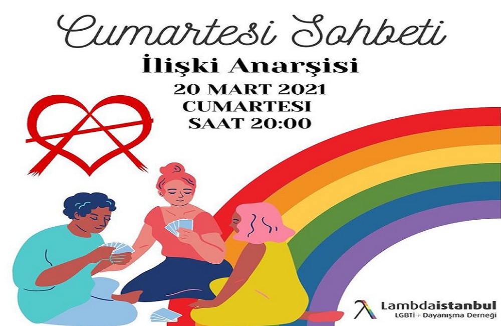 Cumartesi Sohbetleri’nde bu hafta: İlişki anarşisi Kaos GL - LGBTİ+ Haber Portalı