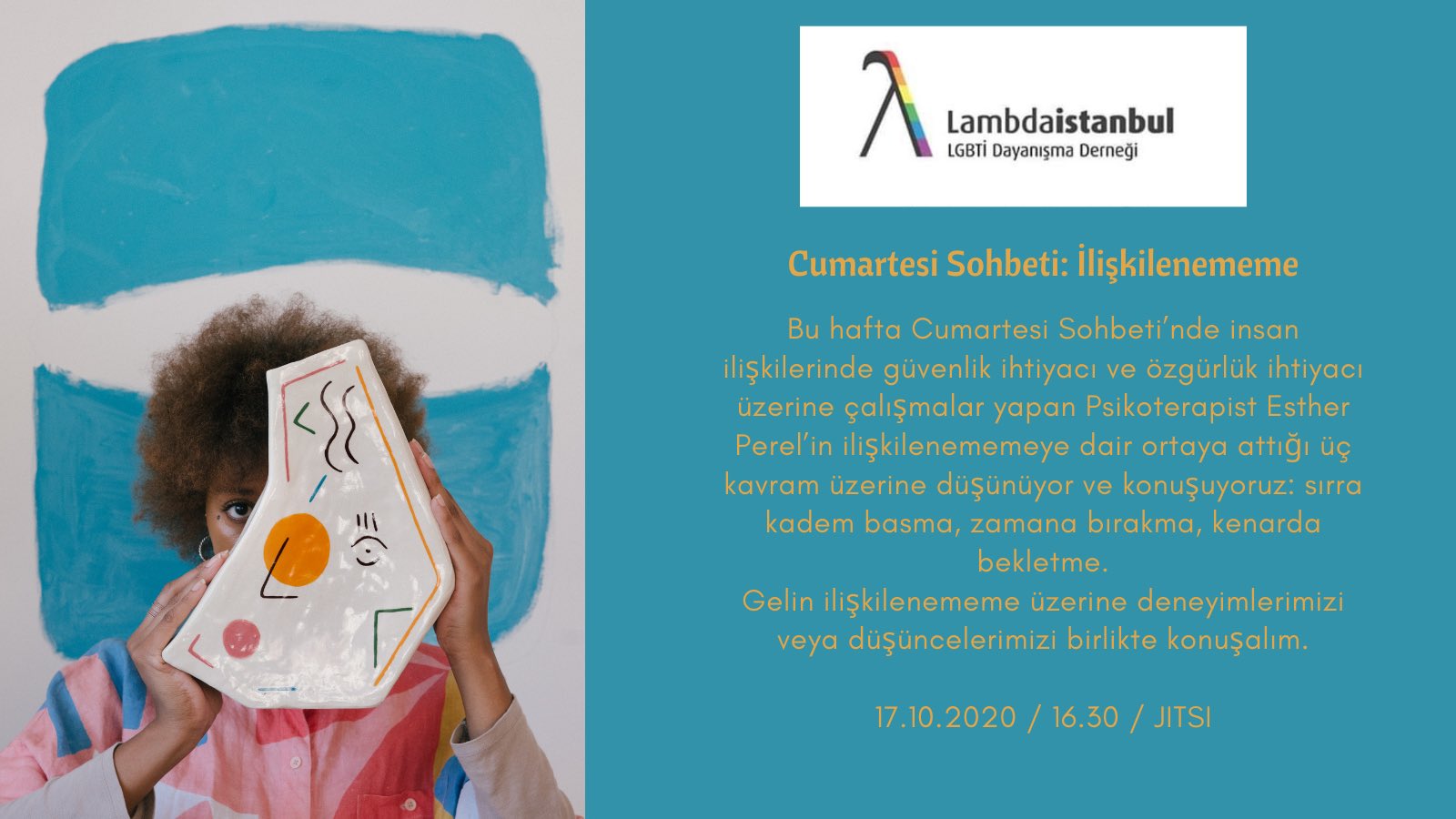Cumartesi Sohbetleri’nde bu hafta: İlişkilenememe Kaos GL - LGBTİ+ Haber Portalı