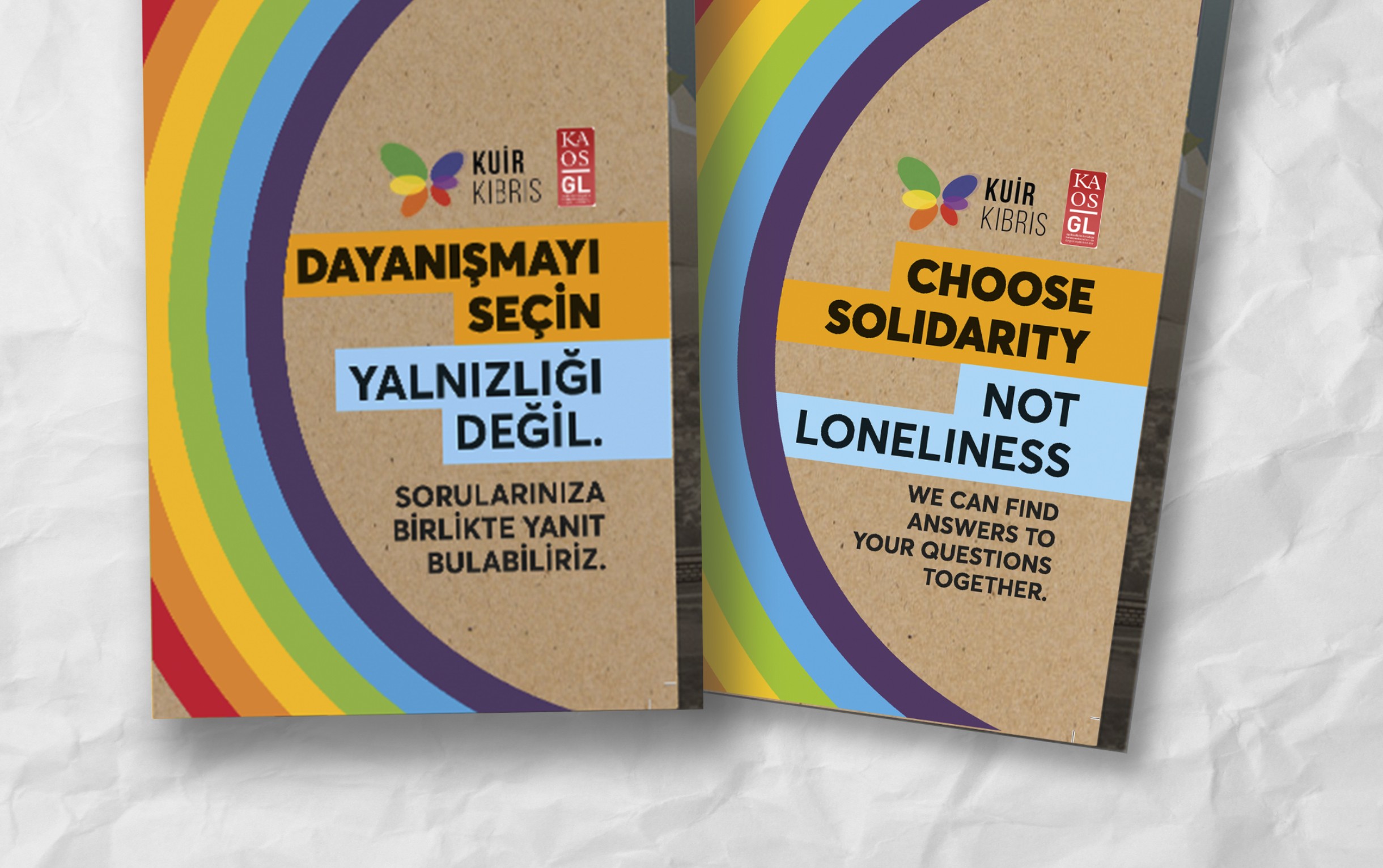 “Dayanışmayı Seçin, Yalnızlığı Değil” broşürü yayında Kaos GL - LGBTİ+ Haber Portalı