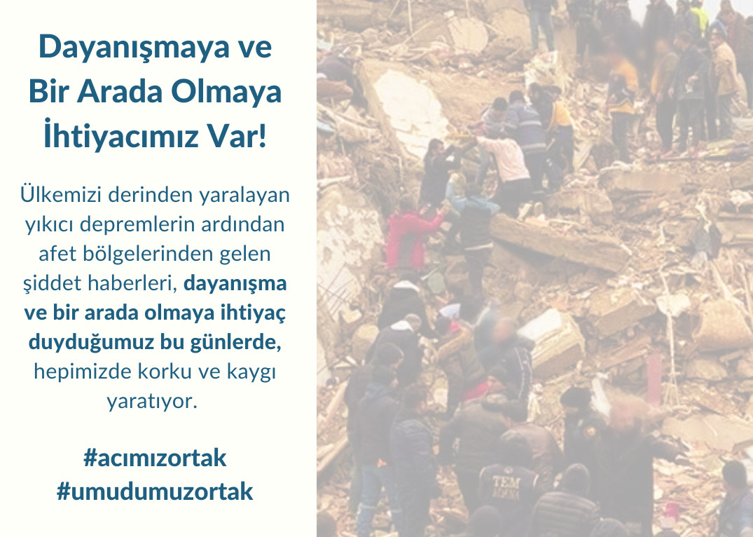 Depremde mülteci düşmanlığına karşı sağduyu çağrısı | Kaos GL - LGBTİ+ Haber Portalı Haber