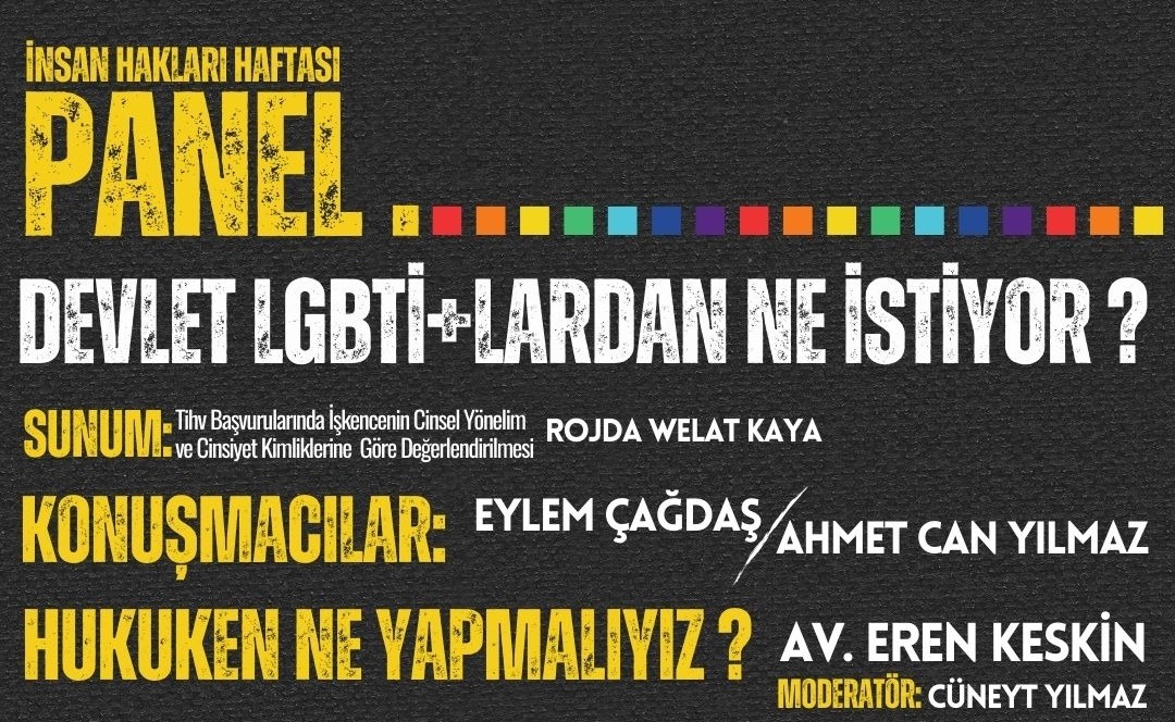 “Devlet LGBTİ+’lardan ne istiyor?” paneli 14 Aralık’ta Kaos GL - LGBTİ+ Haber Portalı
