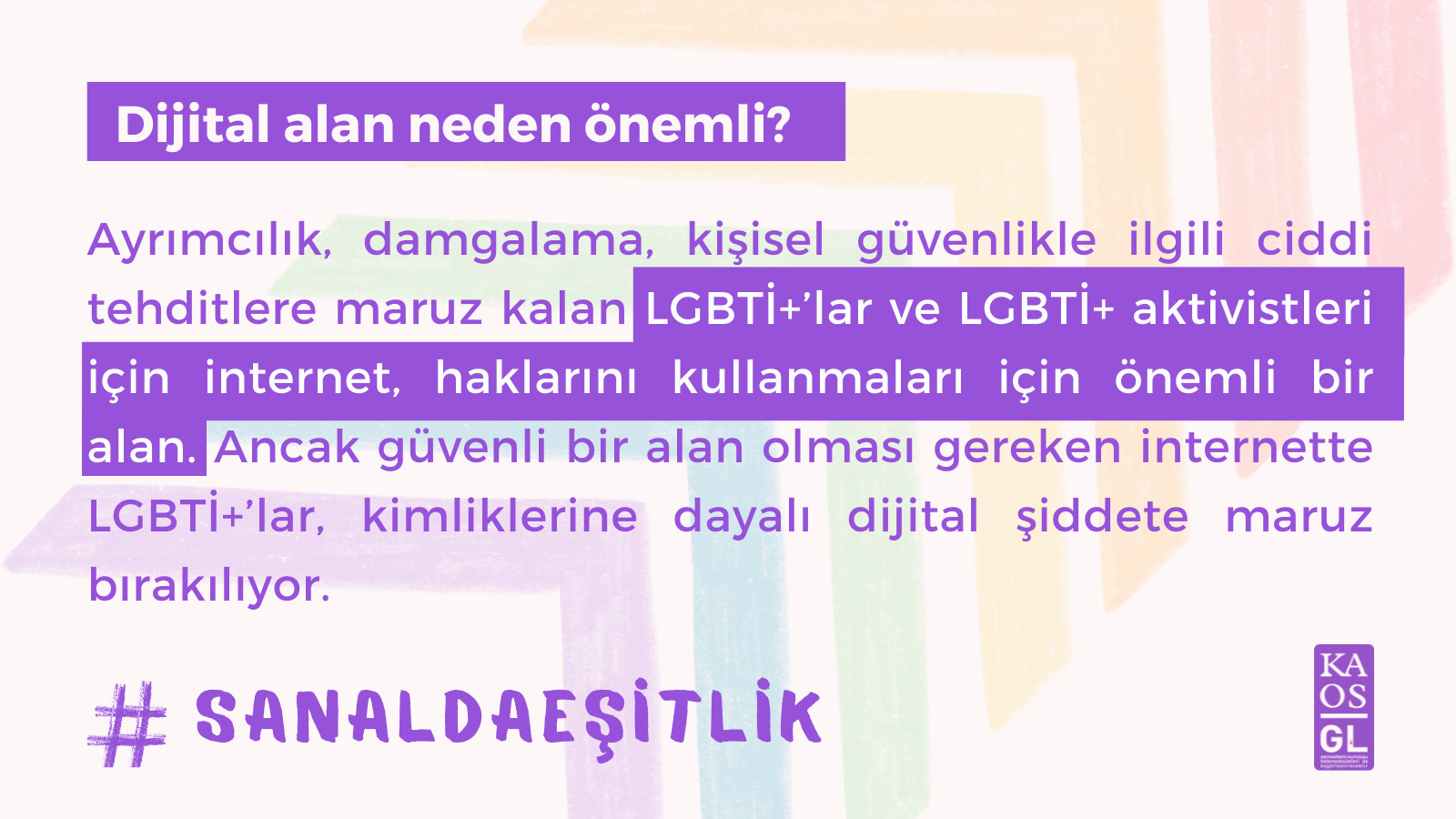 Dijital alan neden önemli? | Kaos GL - LGBTİ+ Haber Portalı Haber