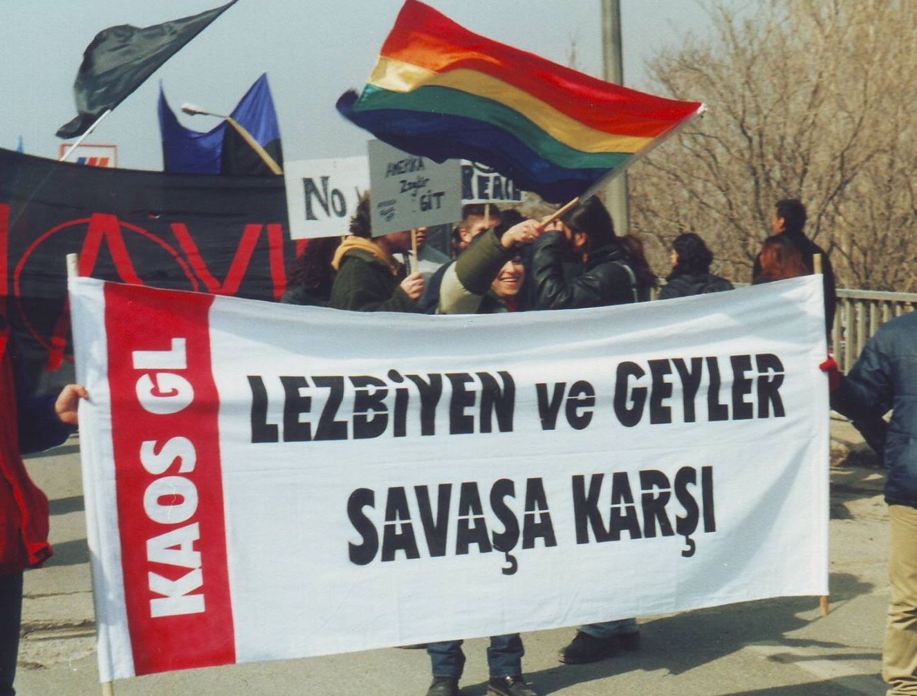 Dünden bugüne LGBTİ+’ların barış eylemlerinden kareler Kaos GL - LGBTİ+ Haber Portalı