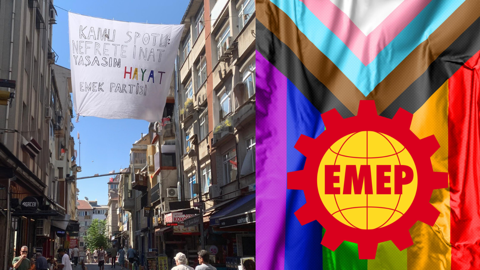 EMEP Kadıköy’den nefret karşıtı kamu spotu Kaos GL - LGBTİ+ Haber Portalı