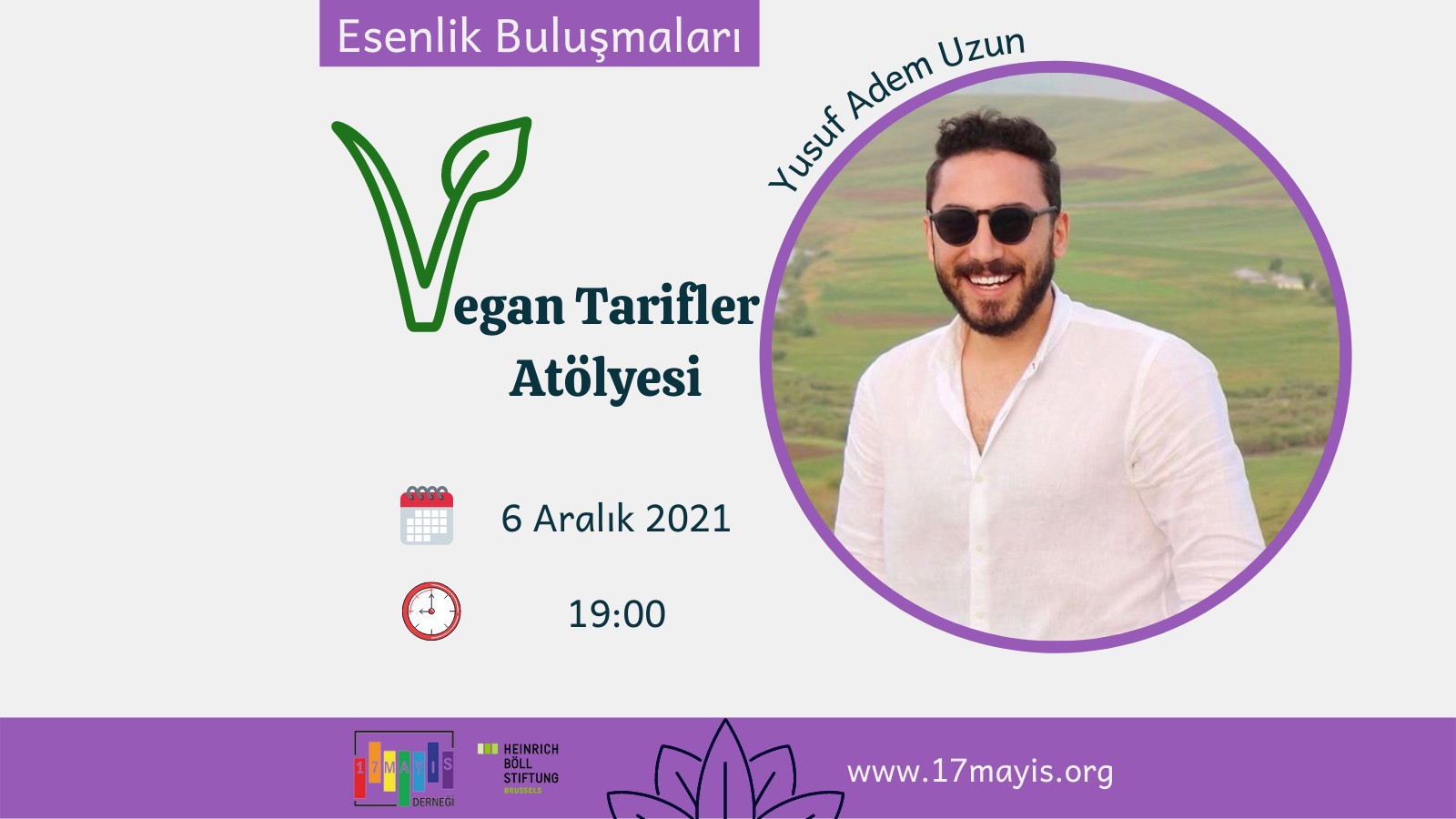 Esenlik Buluşmaları, vegan tariflerle sürüyor Kaos GL - LGBTİ+ Haber Portalı