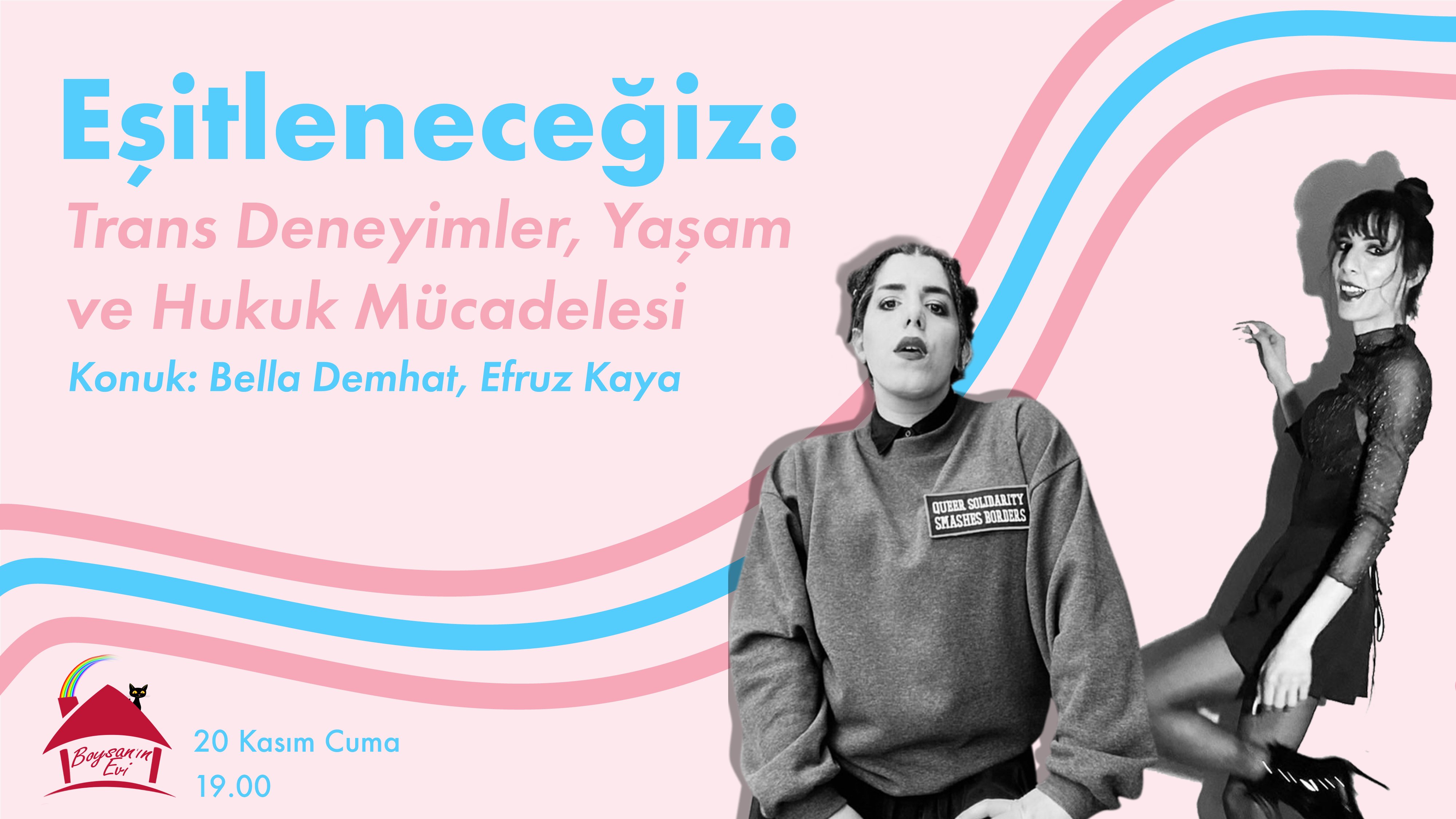 Eşitlik Manifestosu 20 Kasım’da Boysan’ın Evi’nde konuşulacak Kaos GL - LGBTİ+ Haber Portalı