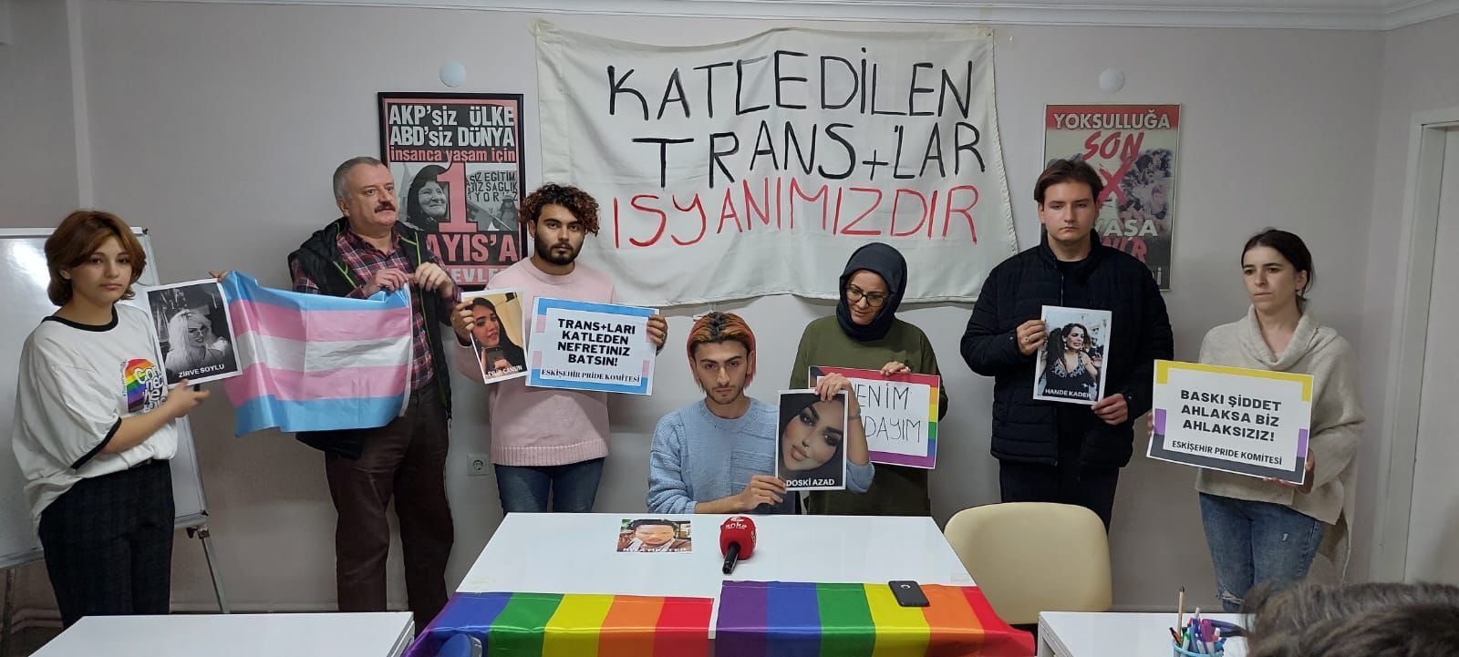 Eskişehir’de 20 Kasım: Katledilen trans+lar isyanımızdır! Kaos GL - LGBTİ+ Haber Portalı