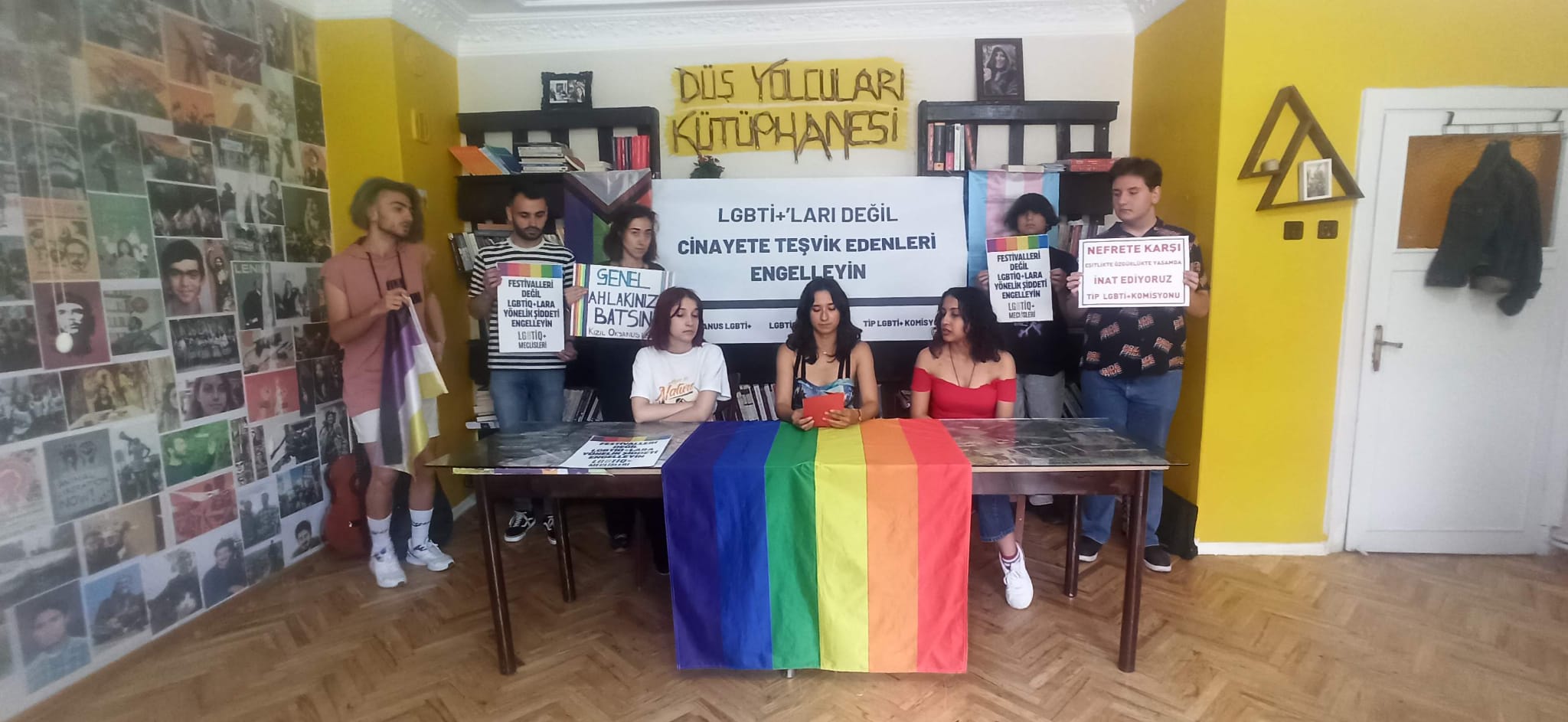 “Eskişehir'de ve her yerde LGBTİ+lara karşı teşvik edilen şiddete nedeniyle evlerimize kapanmayacağız” | Kaos GL - LGBTİ+ Haber Portalı Haber