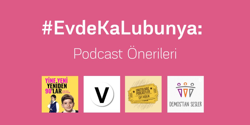 #EvdeKaLubunya: Podcast önerileri Kaos GL - LGBTİ+ Haber Portalı