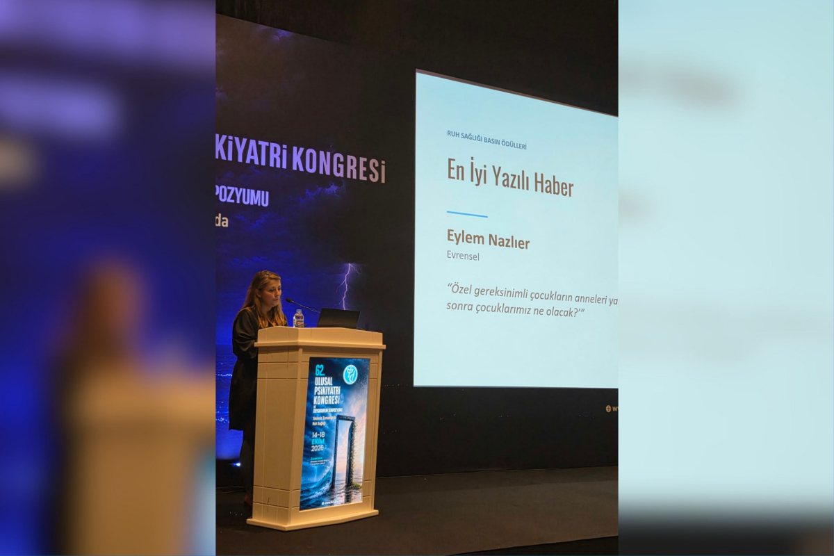 Evrensel muhabiri Eylem Nazlıer, aldığı ödülü LGBTİ+’lara ithaf etti | Kaos GL - LGBTİ+ Haber Portalı