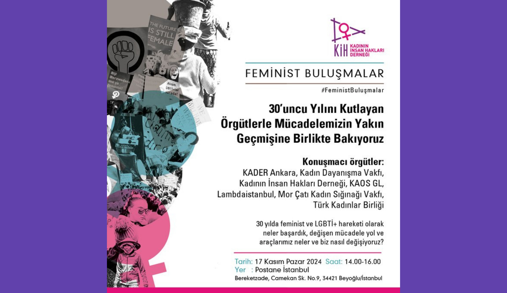 Feminist Buluşmalar devam ediyor! Kaos GL - LGBTİ+ Haber Portalı
