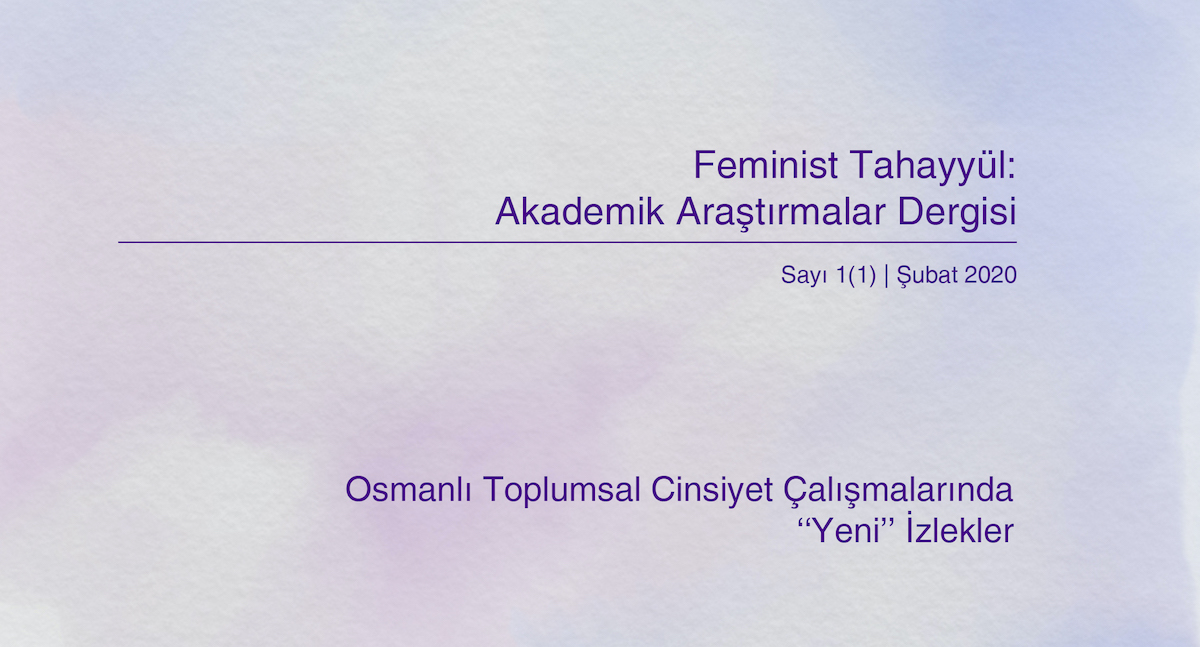 Feminist Tahayyül yayın hayatına başladı Kaos GL - LGBTİ+ Haber Portalı