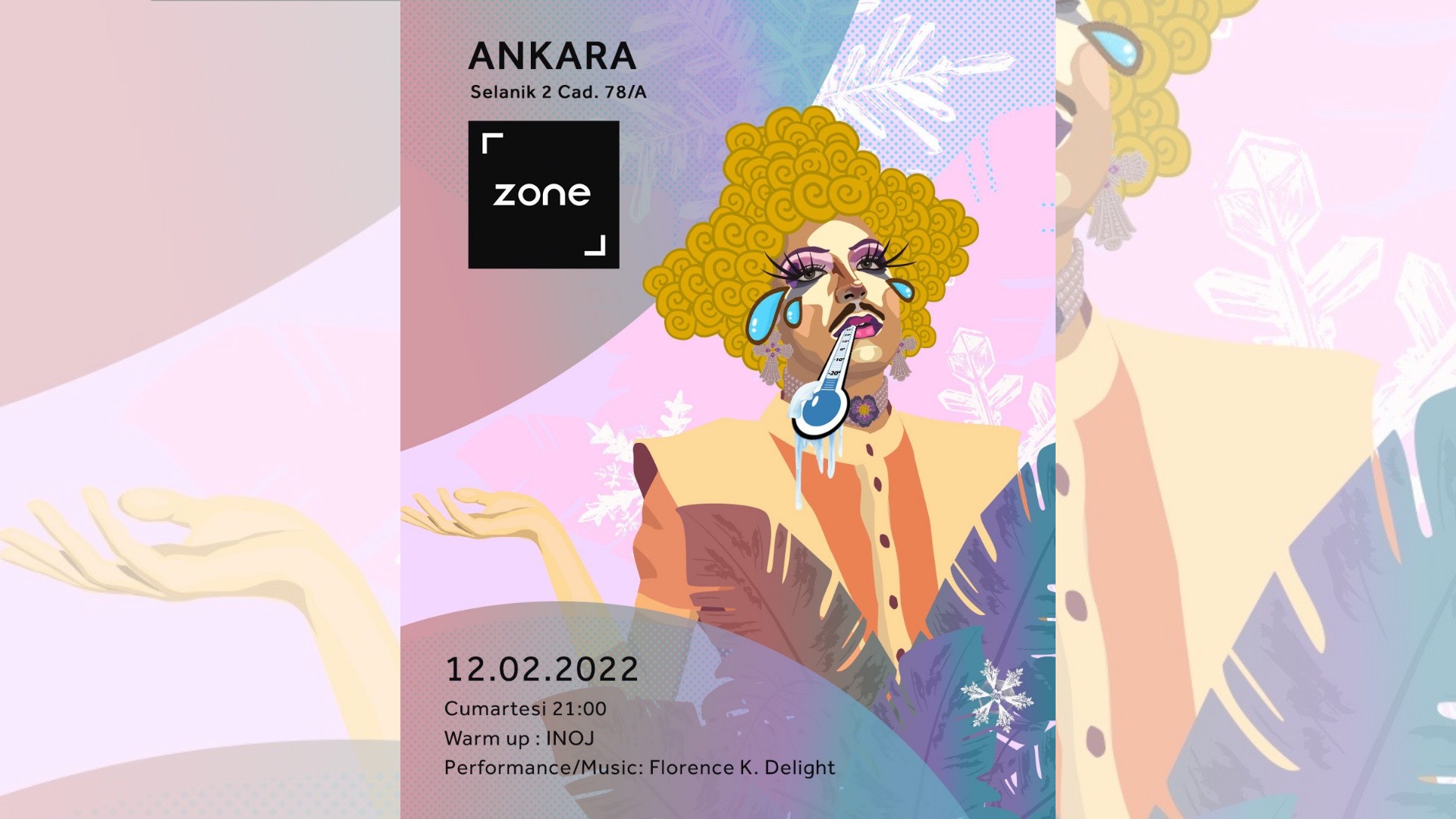 Florence K. Delight ve INOJ Ankara’yı ısıtmaya gelir Kaos GL - LGBTİ+ Haber Portalı
