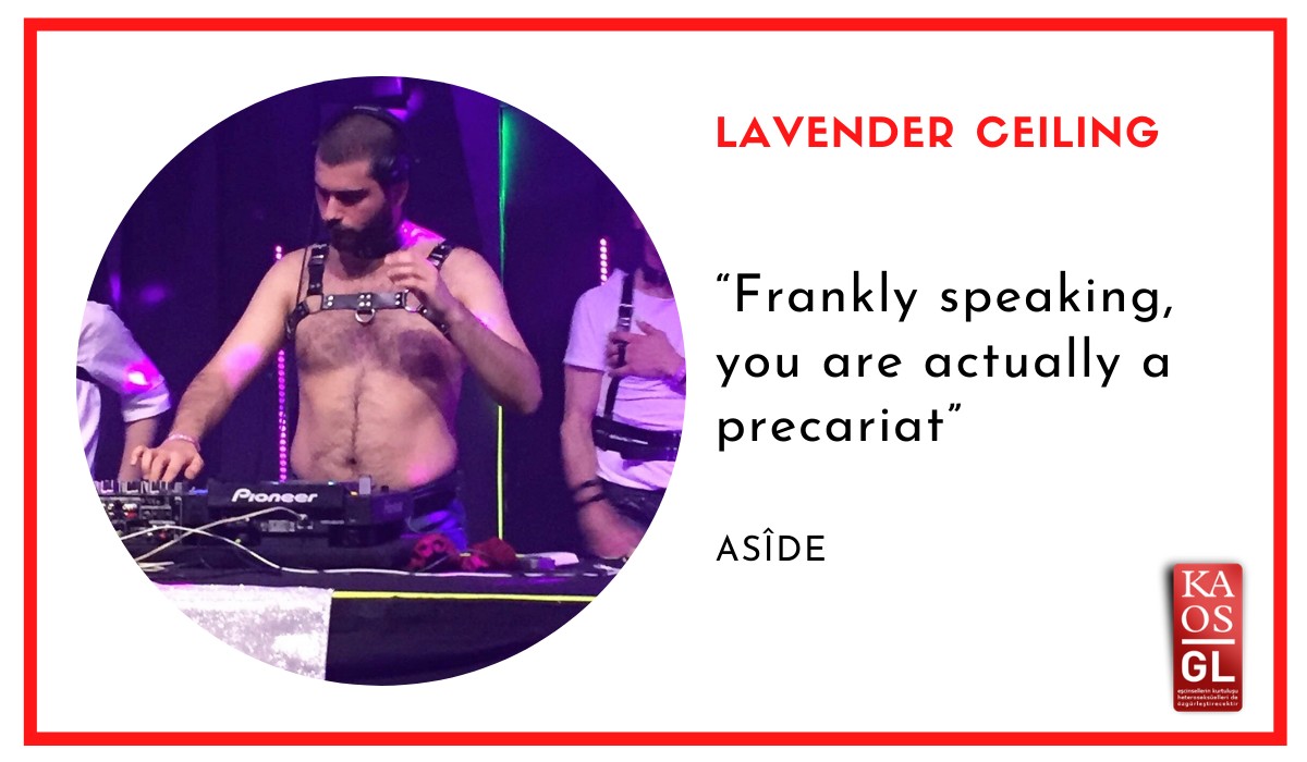 “Frankly speaking, you are actually a precariat” / Asîde Kaos GL - News Portal for LGBTI+