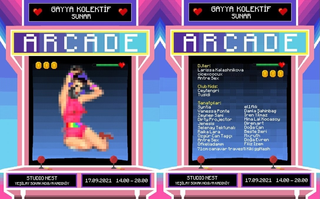 Gayya Kollektif sunuyor: ARCADE Kaos GL - LGBTİ+ Haber Portalı