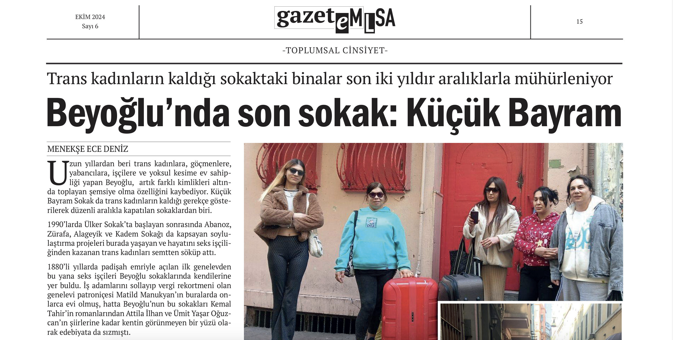 gazeteMLSA'nın 6. sayısı yayınlandı | Kaos GL - LGBTİ+ Haber Portalı Haber