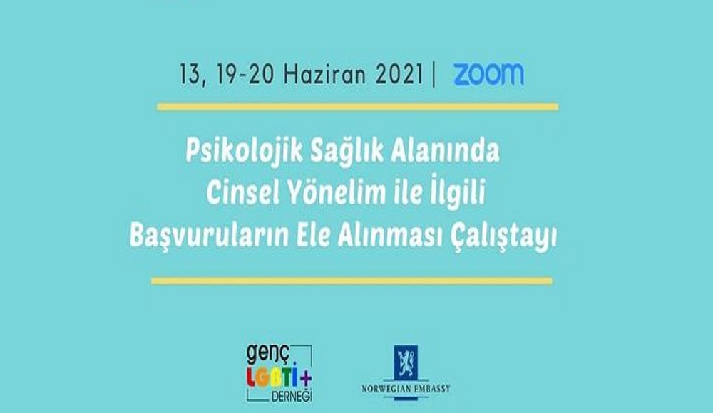 Genç LGBTİ+’dan “Psikolojik Sağlık Alanında Cinsel Yönelim Başvuruların Ele Alınması Çalıştayı” Kaos GL - LGBTİ+ Haber Portalı