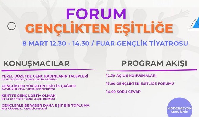 Genç LGBTİ+ Derneği’nden “Gençlikten Eşitliğe” paneli! | Kaos GL - LGBTİ+ Haber Portalı Haber