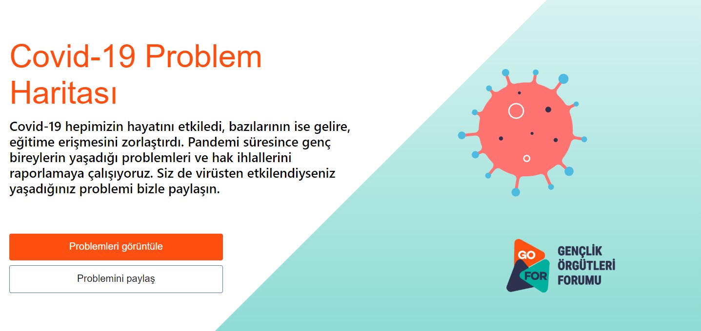Gençlik Örgütleri Forumu’ndan “Covid Problem Haritası” Kaos GL - LGBTİ+ Haber Portalı