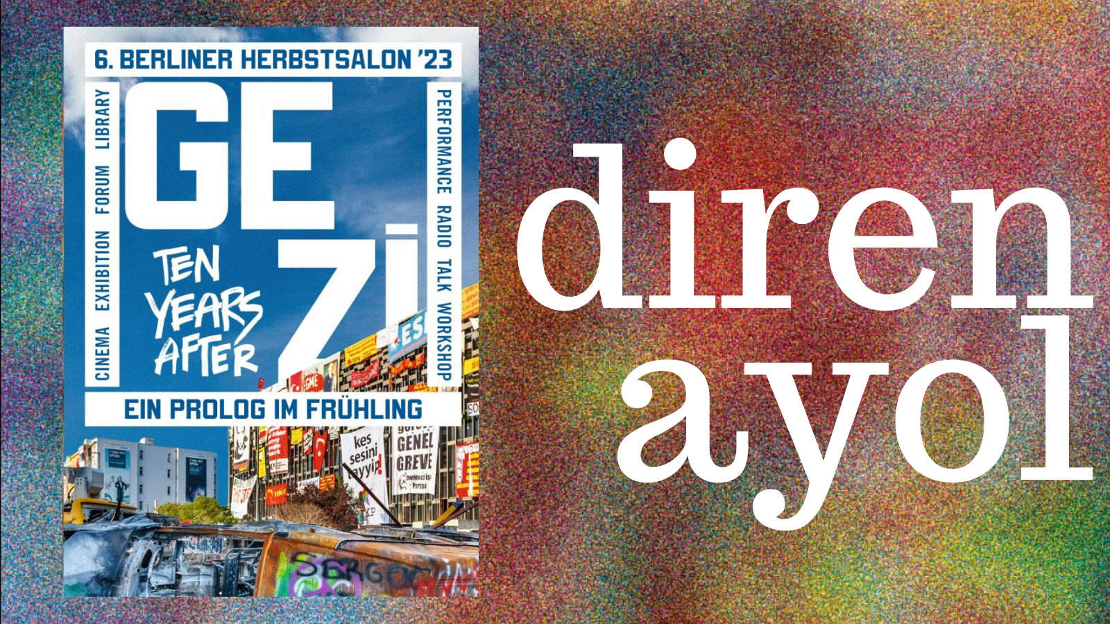 Gezi’nin 10. Yılı programında #DirenAyol kategorisinde neler var? Kaos GL - LGBTİ+ Haber Portalı