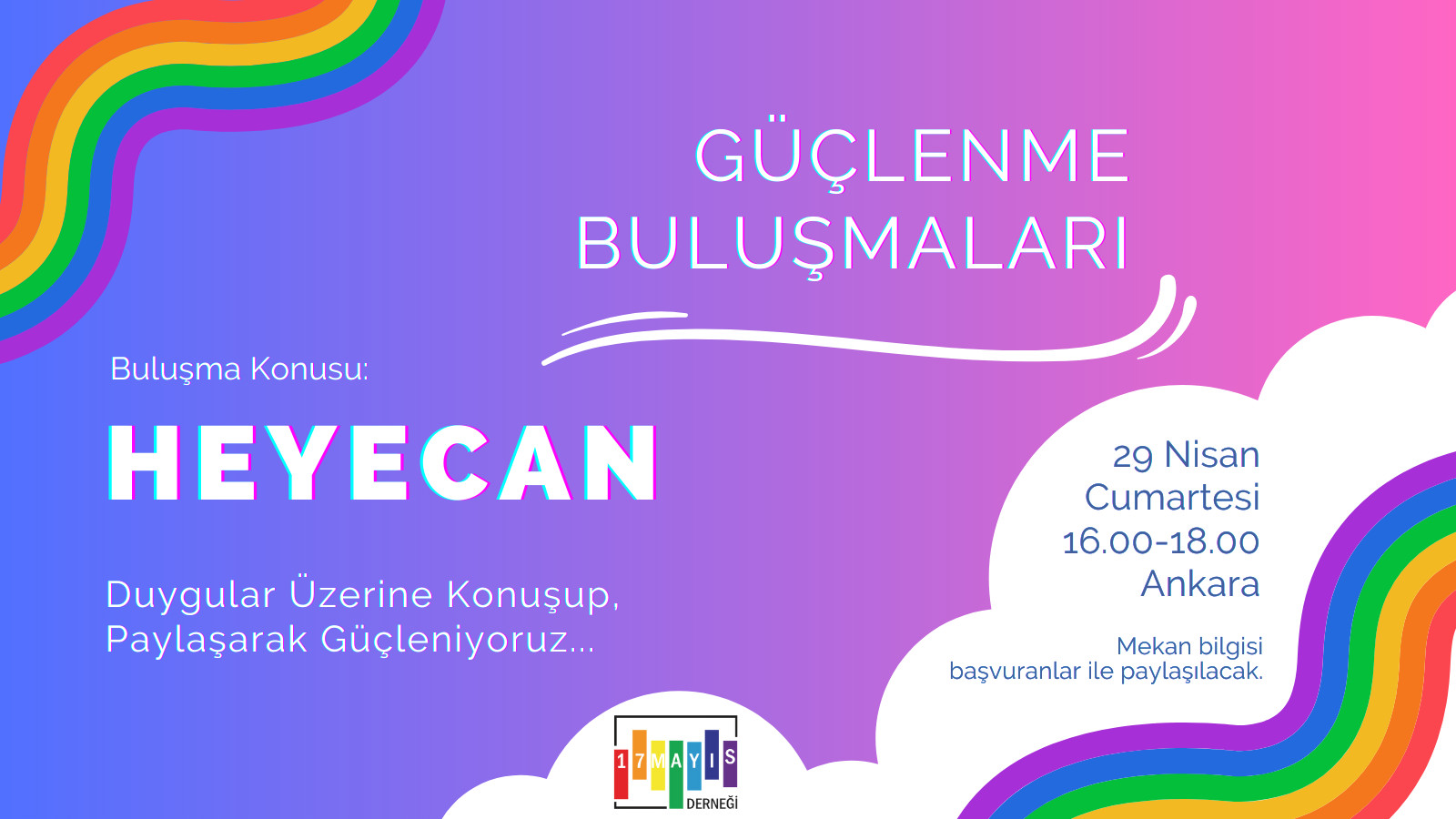 Güçlenme Buluşmaları’nda bu hafta: Heyecan Kaos GL - LGBTİ+ Haber Portalı