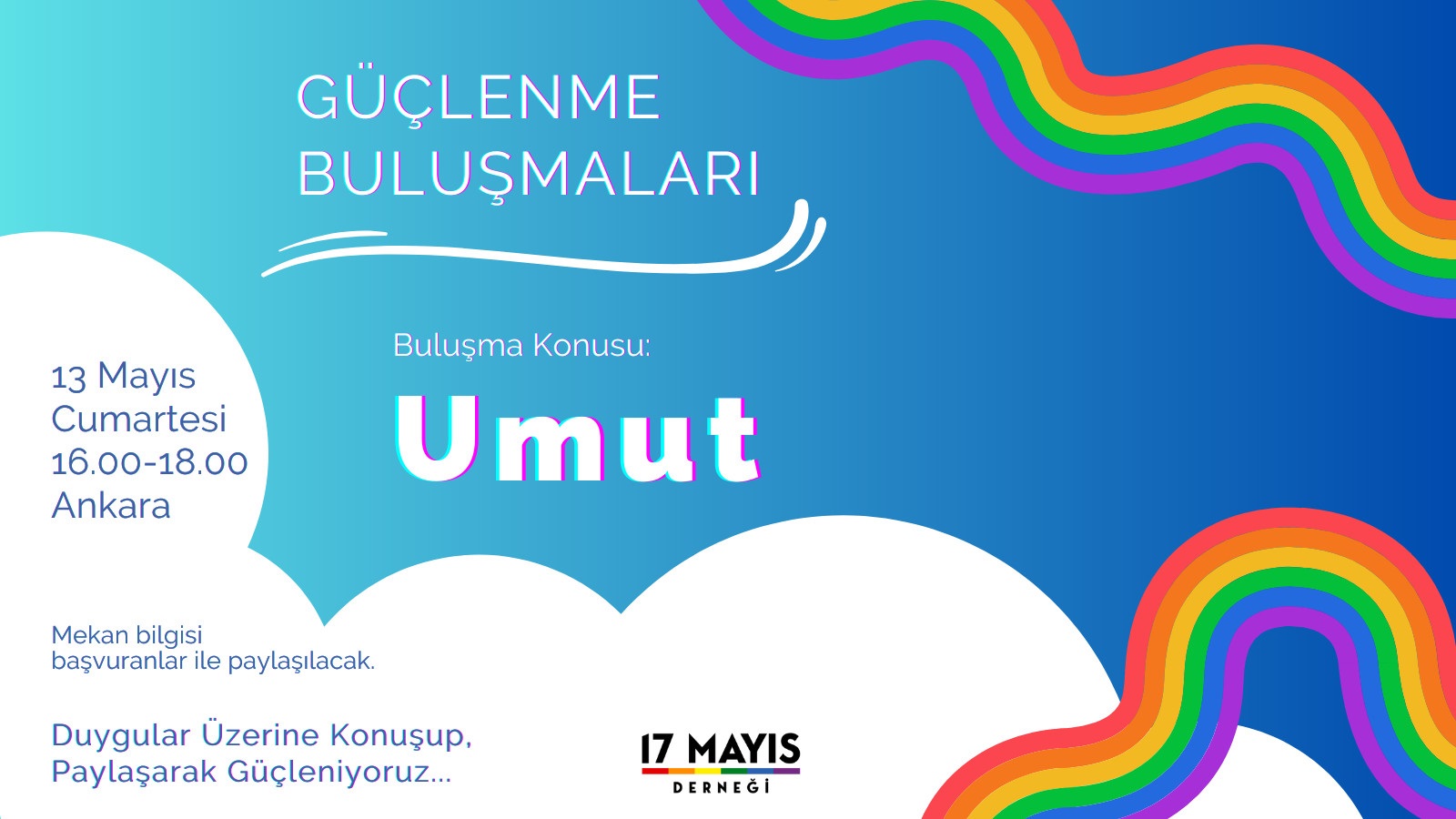 Güçlenme Buluşmaları’nda bu hafta: Umut Kaos GL - LGBTİ+ Haber Portalı