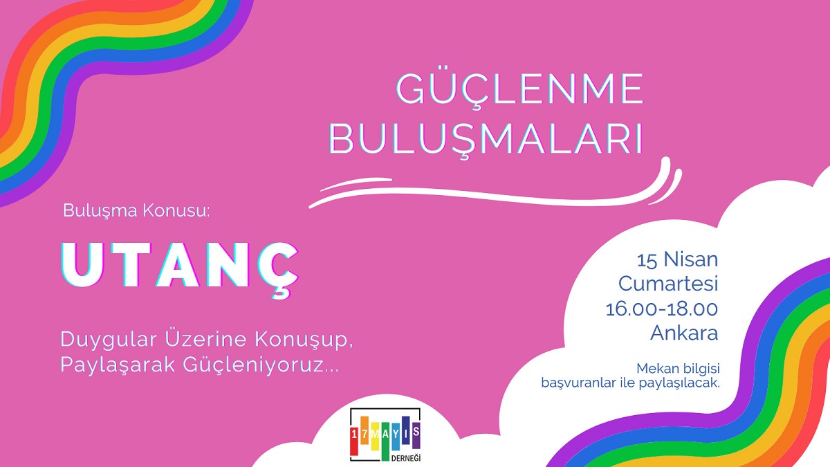 Güçlenme Buluşmaları’nda bu hafta: Utanç Kaos GL - LGBTİ+ Haber Portalı