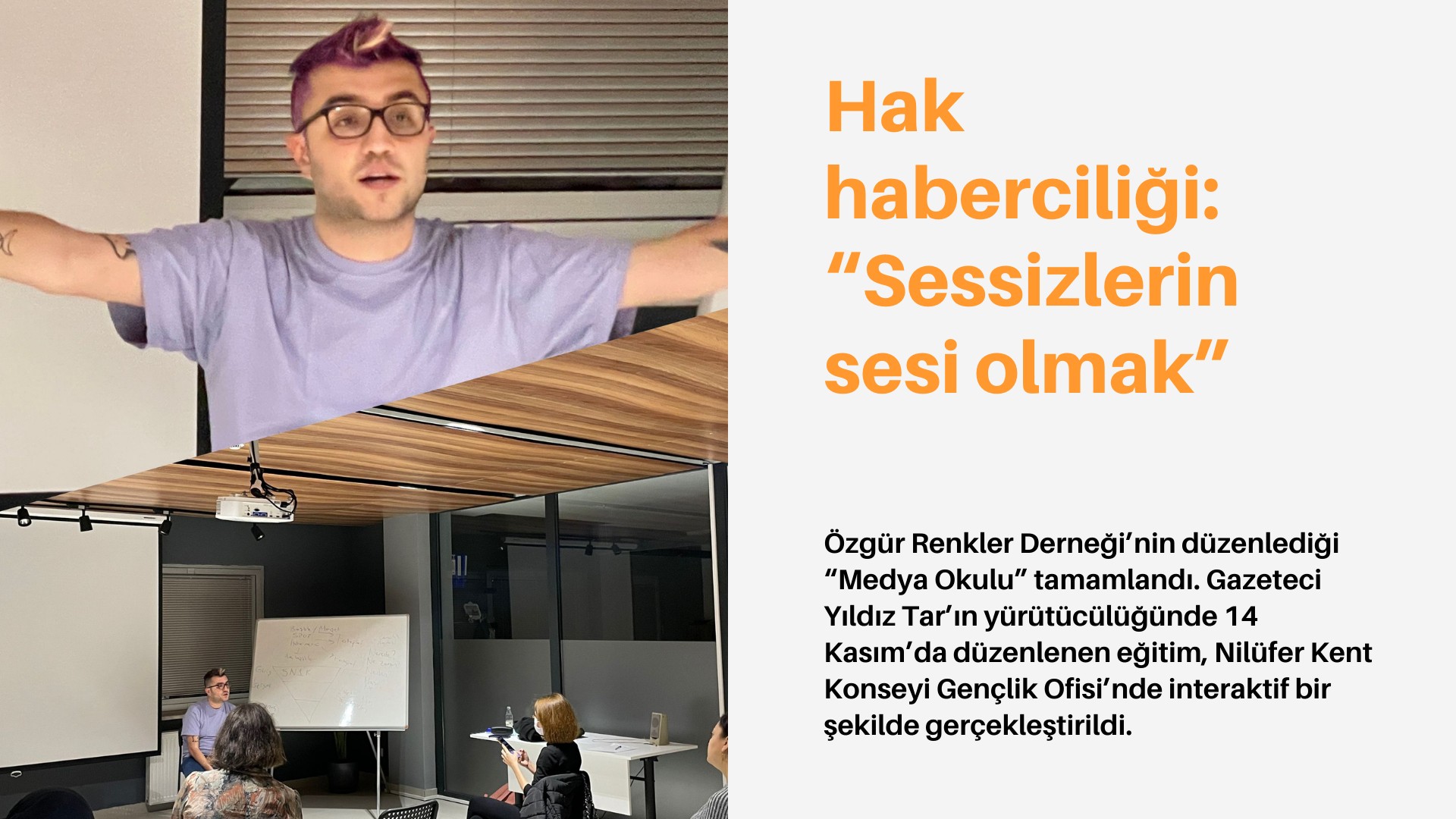 Hak haberciliği: “Sessizlerin sesi olmak” Kaos GL - LGBTİ+ Haber Portalı
