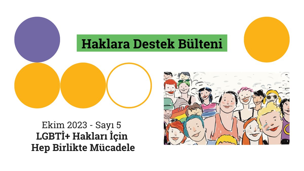 Haklara Destek Bülteni’nin son sayısı LGBTİ+ hakları temalı Kaos GL - LGBTİ+ Haber Portalı