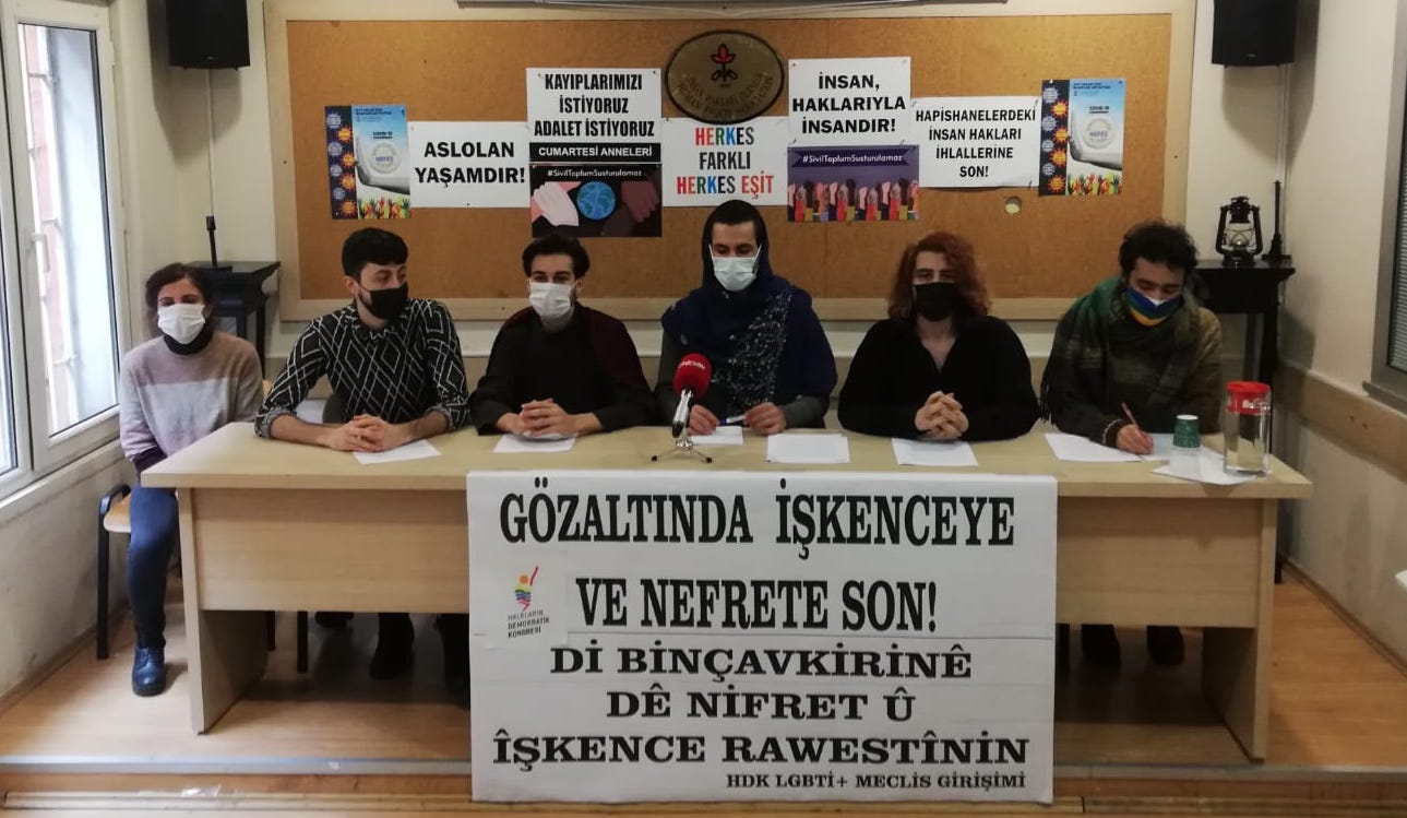 HDK LGBTİ+ Meclis Girişimi: “Varoluşumuzun yok sayılmasını reddediyoruz” Kaos GL - LGBTİ+ Haber Portalı
