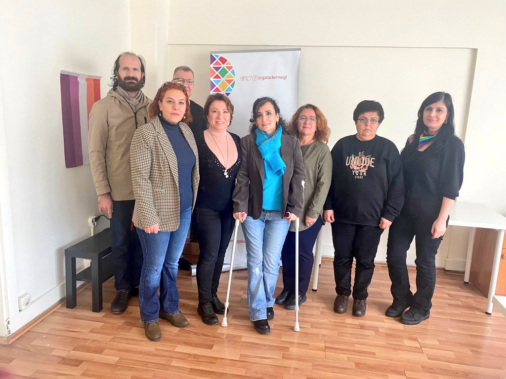 HDP Engelliler Komisyonu, GALADER’i ziyaret etti Kaos GL - LGBTİ+ Haber Portalı