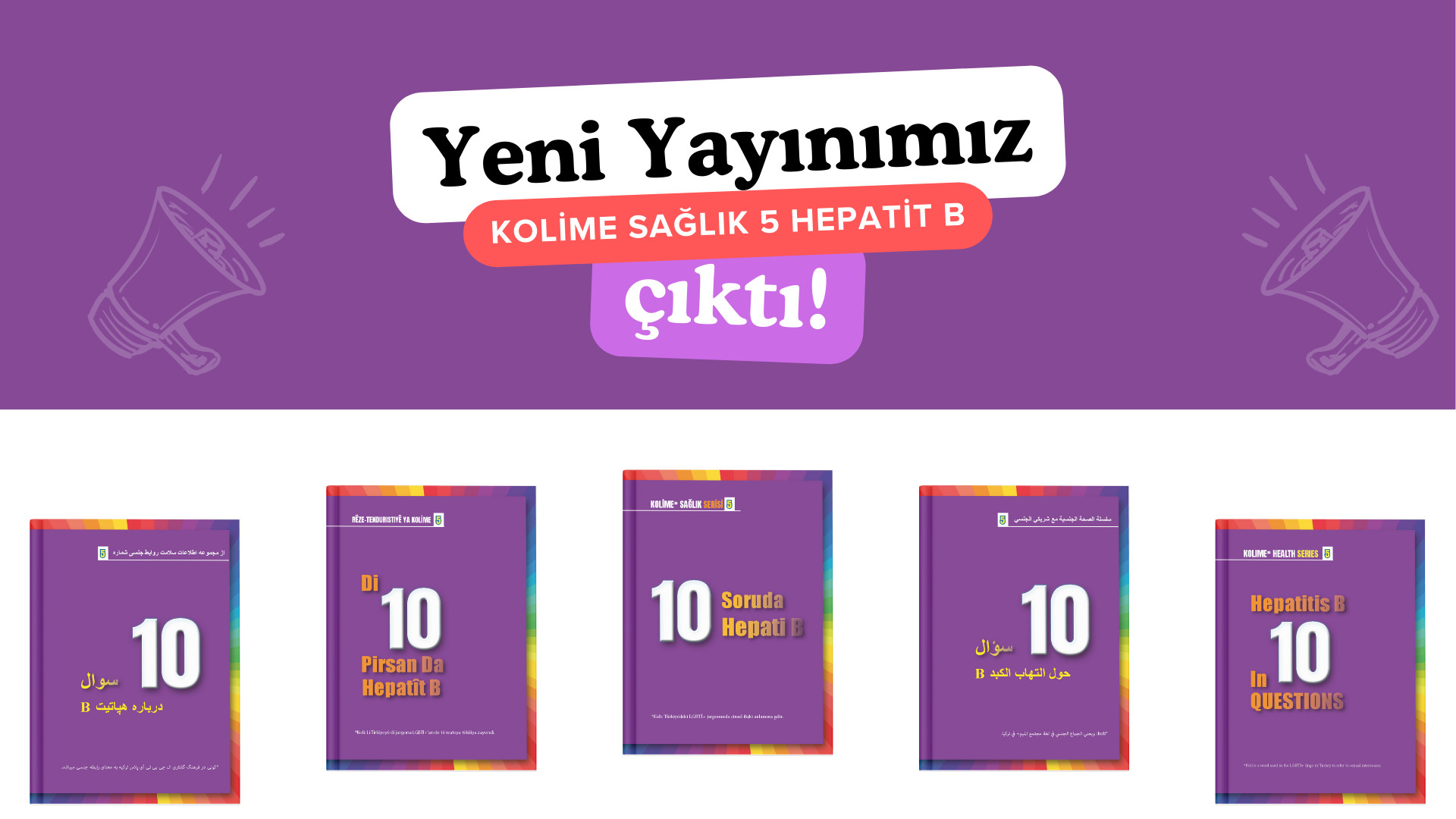 HEVİ’den beş dilde broşür: 10 Soruda Hepatit B Kaos GL - LGBTİ+ Haber Portalı