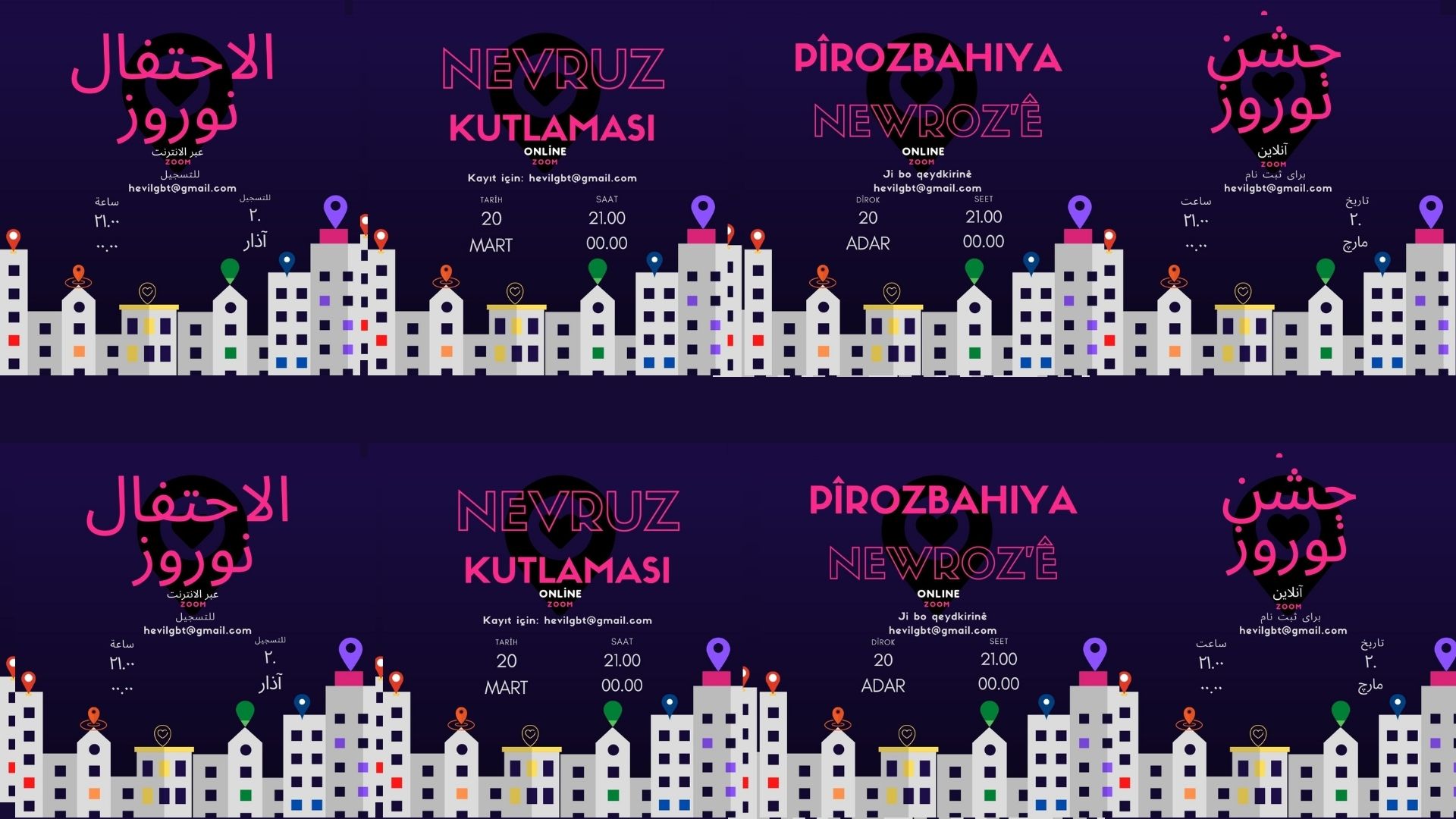 Hevi LGBTİ+'dan Online Newroz  Kaos GL - LGBTİ+ Haber Portalı