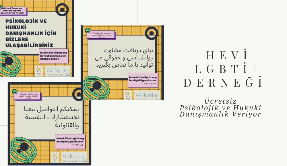 HEVİ LGBTİ+’dan psikolojik ve hukuki danışmanlık Kaos GL - LGBTİ+ Haber Portalı