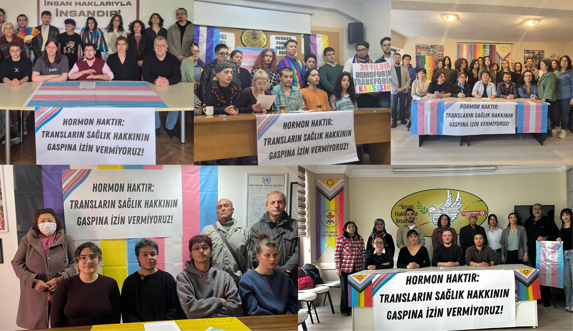 Hormon Hakkım Kolektifi beş şehirden seslendi: “Transların sağlık hakkının gaspına izin vermiyoruz” Kaos GL - LGBTİ+ Haber Portalı