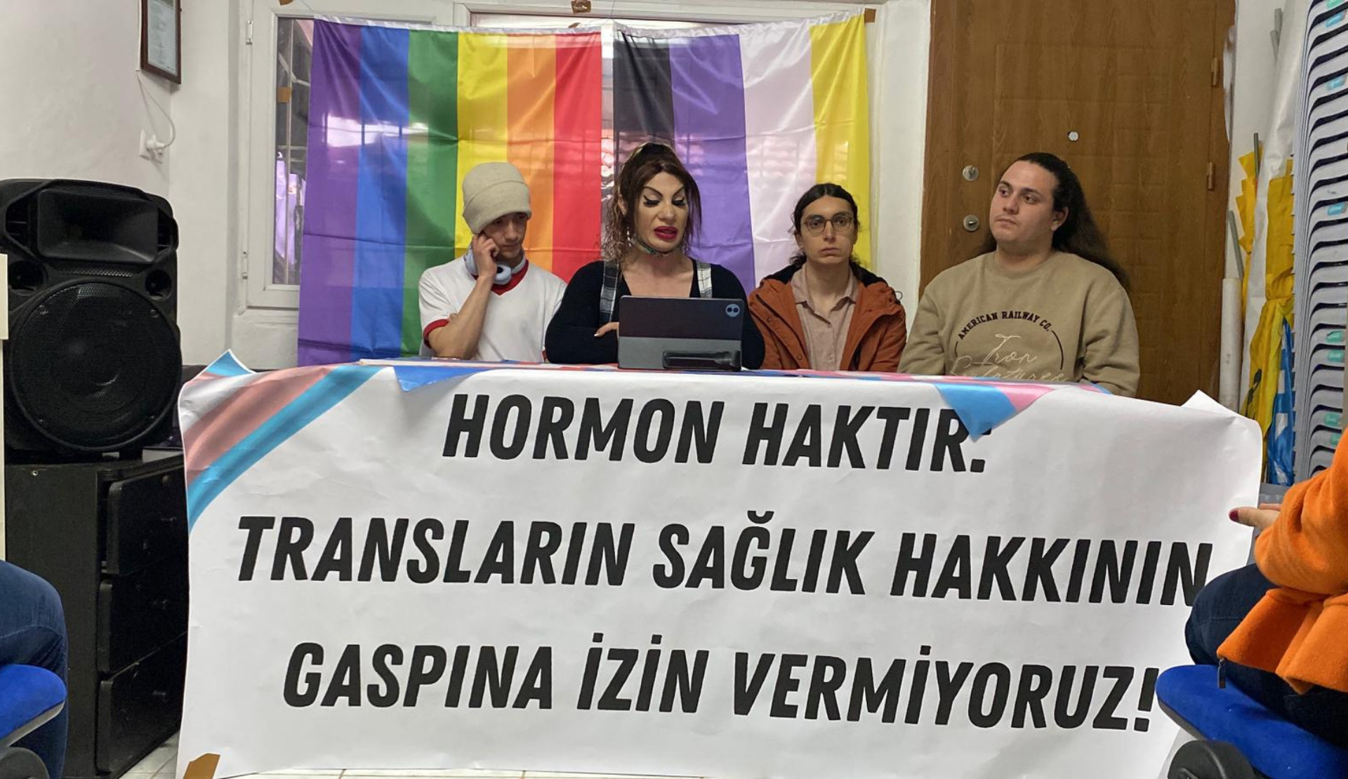 Hormon Hakkım Kolektifi, Kuşadası’ndan seslendi: “Transların bedeni aile politikalarının nesnesi değildir” | Kaos GL - LGBTİ+ Haber Portalı Haber