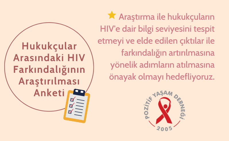 Hukukçular Arasında HIV Farkındalığının Ölçülmesi Araştırması başladı | Kaos GL - LGBTİ+ Haber Portalı Haber