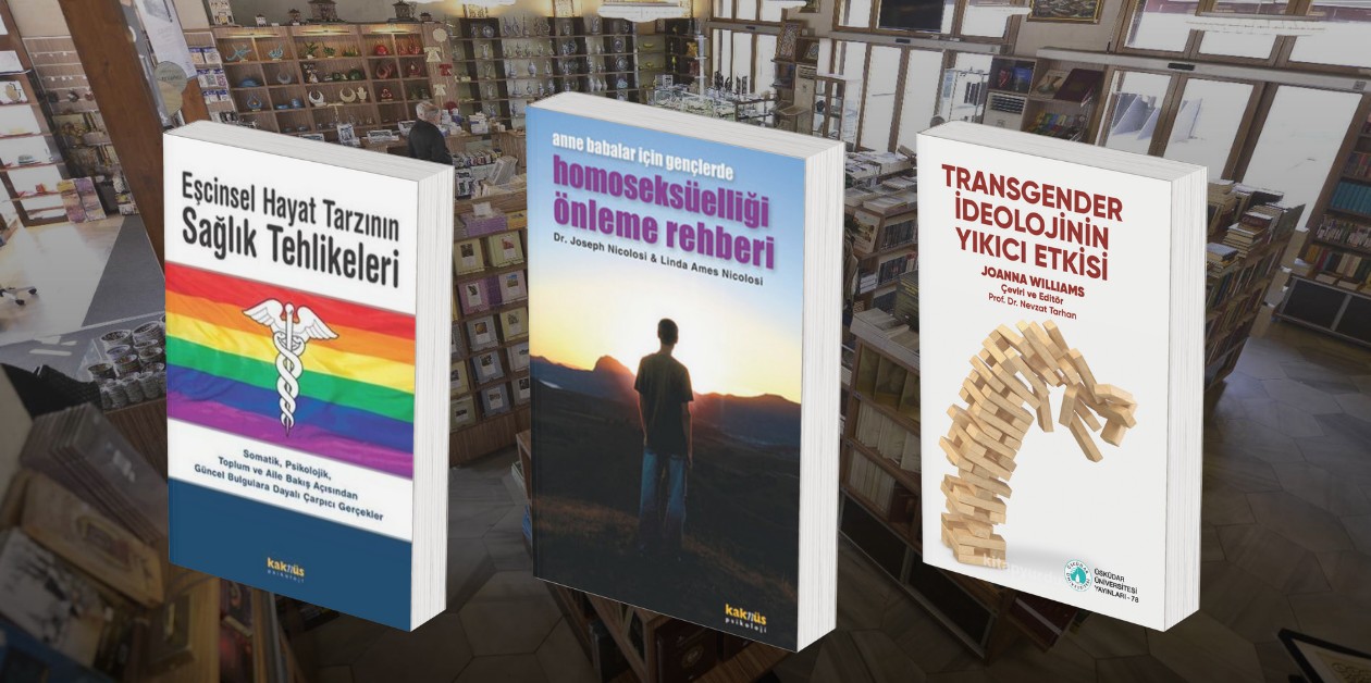 İBB’nin kitapçısında LGBTİ+’ları hedef gösteren kitapların satışı yapılıyor. Kaos GL - LGBTİ+ Haber Portalı