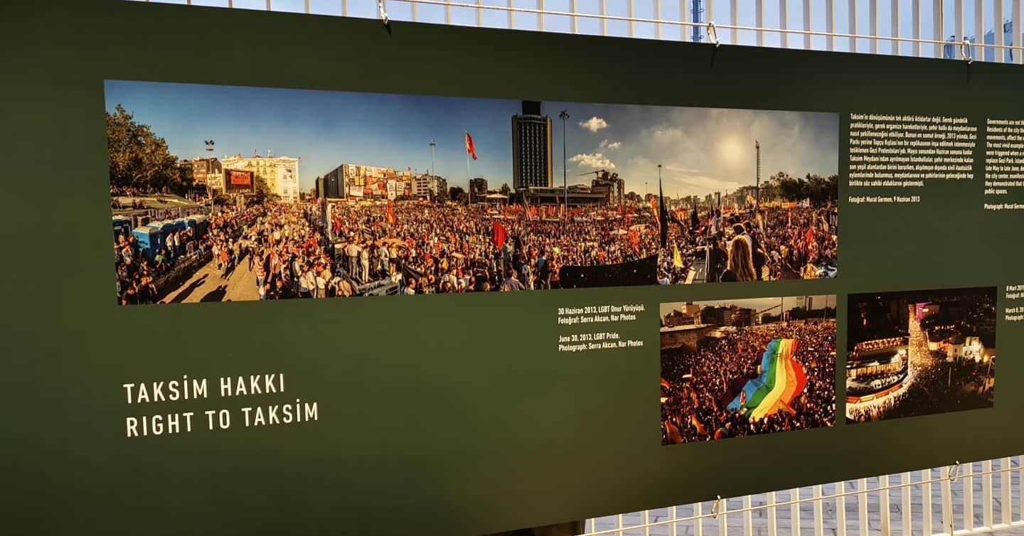 İBB'nin Taksim’deki sergisinde Onur Yürüyüşü de var Kaos GL - LGBTİ+ Haber Portalı