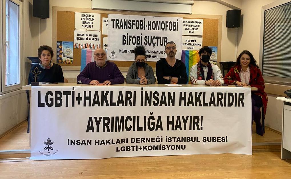 İHD İstanbul Şube LGBTİ+ Komisyonu kuruldu Kaos GL - LGBTİ+ Haber Portalı