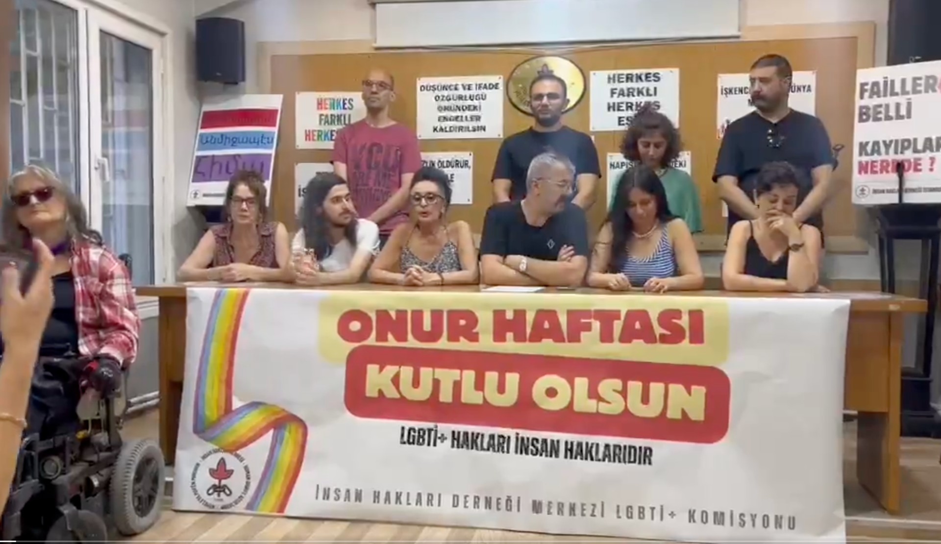 İHD İstanbul Şubesi’nden Onur Ayı için basın açıklaması: “Onurlu bir yaşam talebiyle yürütülen LGBTİ+ mücadelesini destekliyoruz” | Kaos GL - LGBTİ+ Haber Portalı Haber