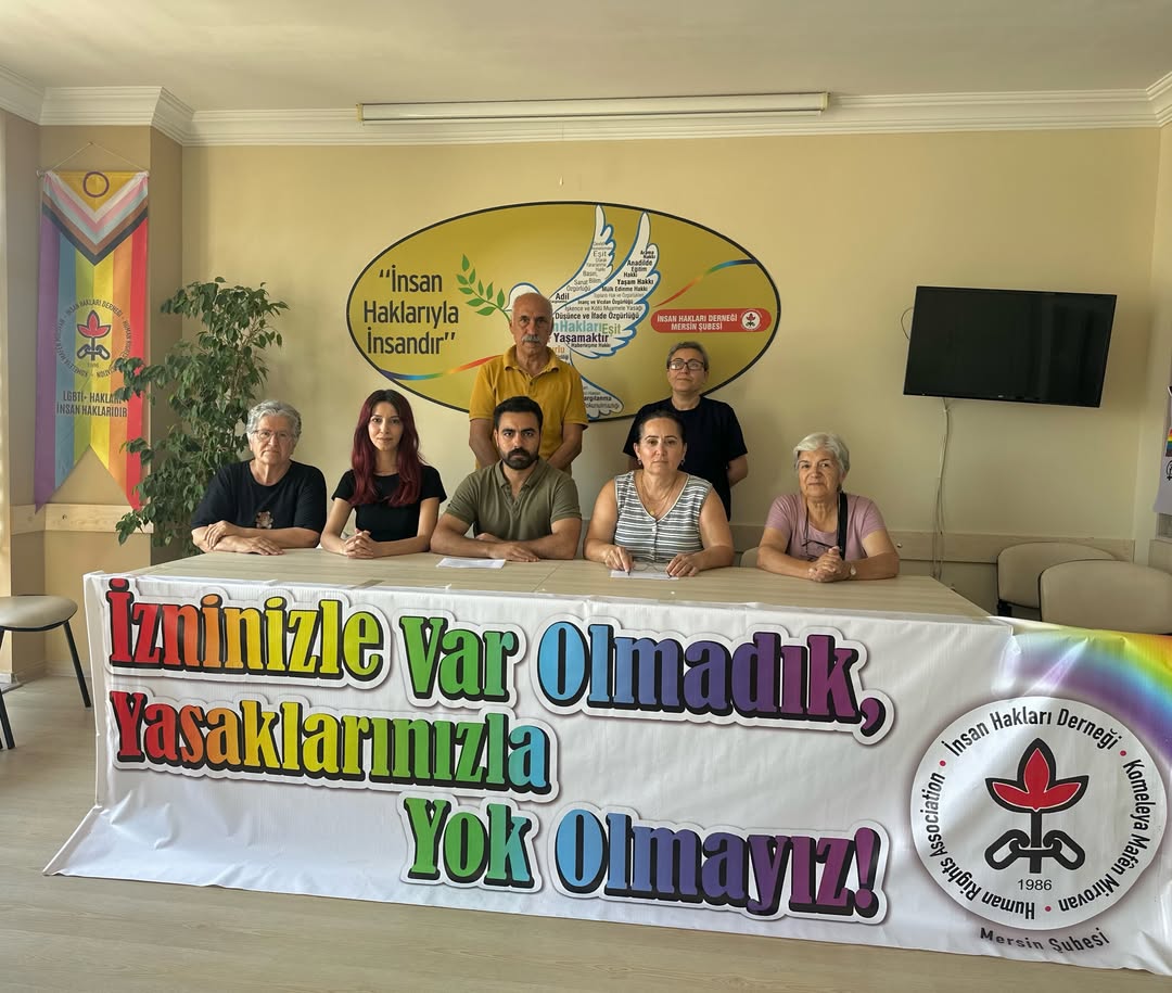 İHD Mersin Şubesi’nden Onur Ayı açıklaması: “LGBTİ+’lar yaşam hakları için mücadeleye devam ediyor” | Kaos GL - LGBTİ+ Haber Portalı Haber