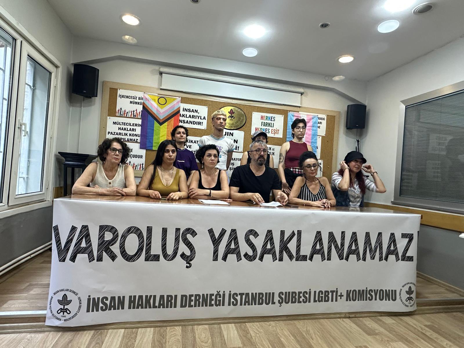 İHD'nin Onur Ayı açıklamasına Beyoğlu Kaymakamlığı’ndan yasak Kaos GL - LGBTİ+ Haber Portalı