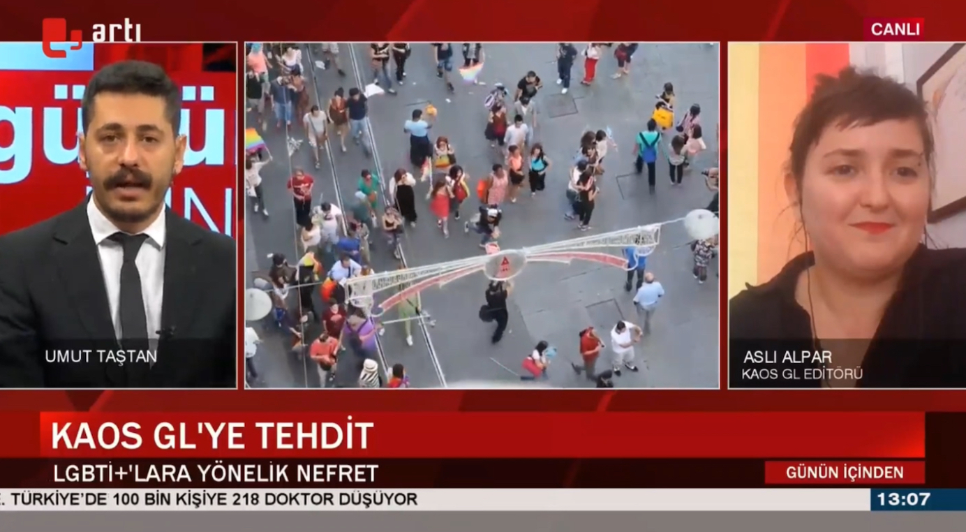 “İlk defa bir kamu kurumu tarafından hedef gösterilmiyoruz” Kaos GL - LGBTİ+ Haber Portalı
